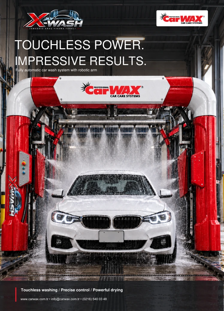 X-WASH Robotik Yıkama — katalog kapağı
